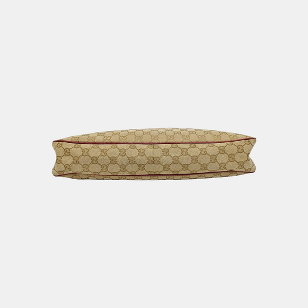 Monogram Canvas Top Handle Bag Brown