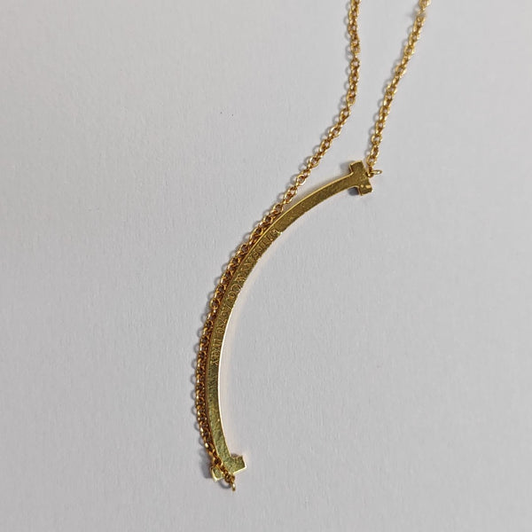 Tiffany T 18k Gold Necklace