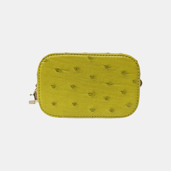 Travel Vanity Ostrich Yellow
