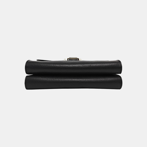 Calfskin Crossbody Bag Black
