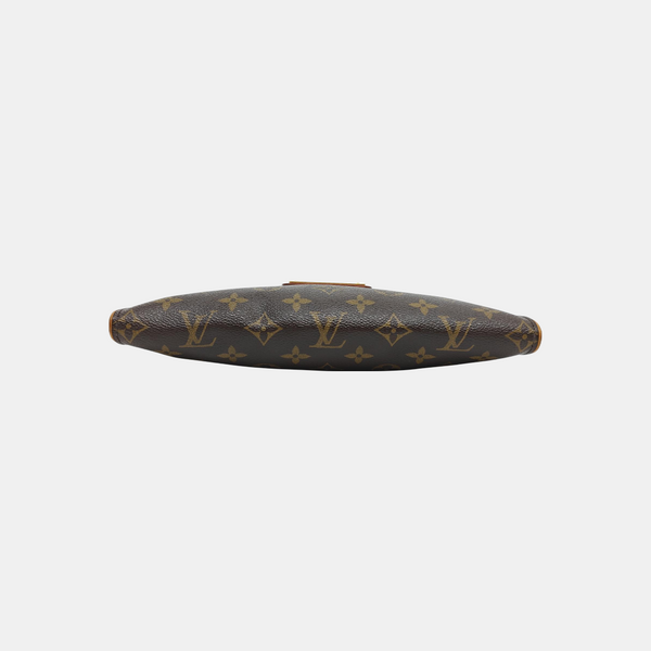 EVA Monogram Coated Canvas Brown