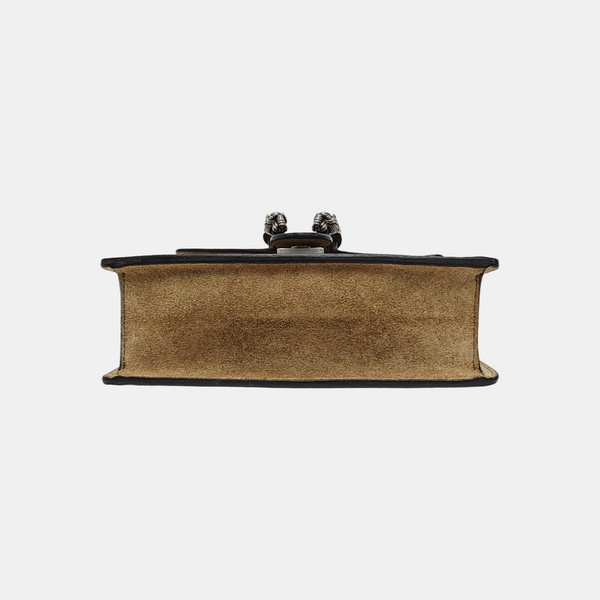 Dionysus Mini Monogram Coated Canvas Beige