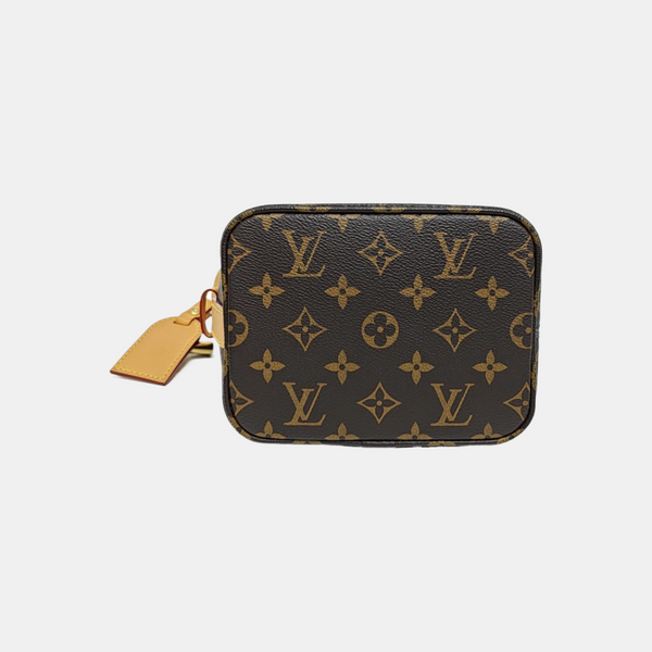 ALL IN Monogram Coated Canvas Brown