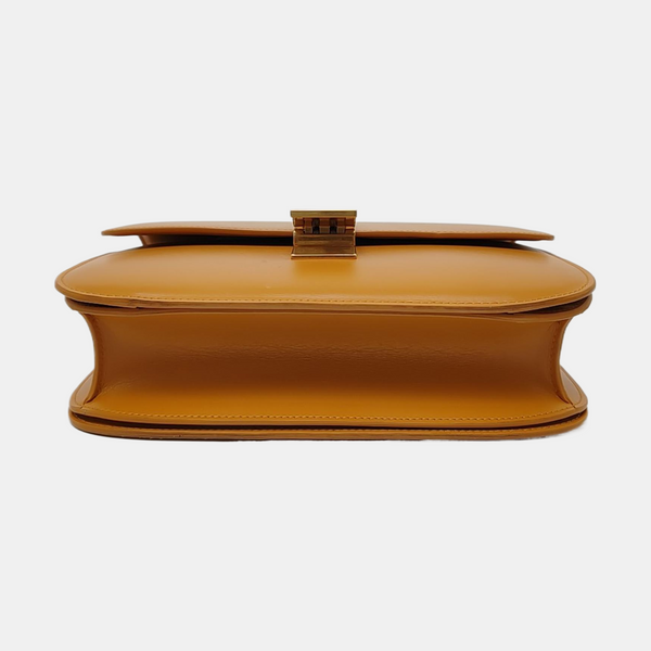 CLASSIC BOX Medium Calfskin Yellow
