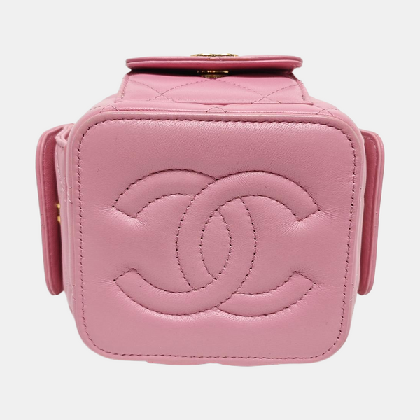 Quilted Lambskin Pink