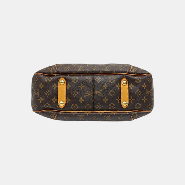 GALLIERA Monogram Coated Canvas Brown
