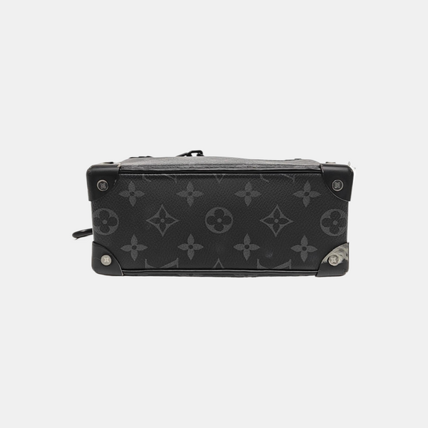 SOFT TRUNK Mini Monogram Coated Canvas Black