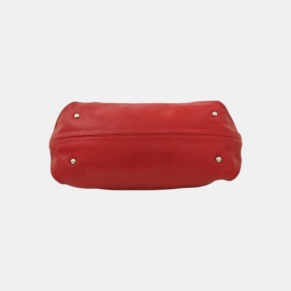 Sophia Large Calfskin Red