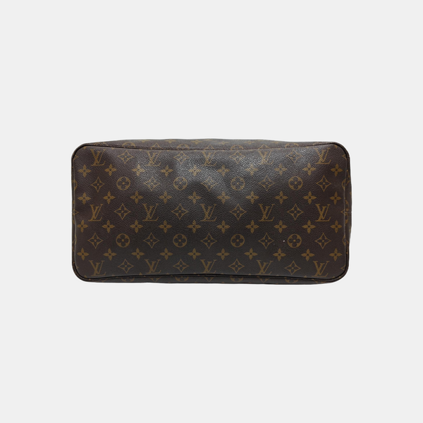 NEVERFULL GM Lona revestida Monogram Marrón