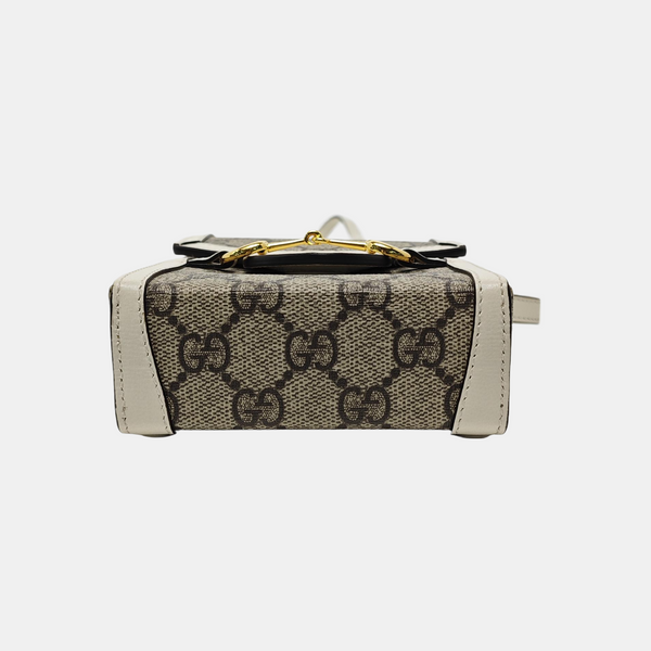 Horsebit 1955 Mini Coated Canvas Beige