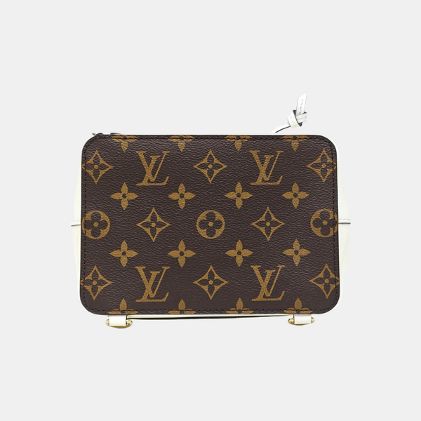 HOT SPRINGS MM Monogram Patent Leather White