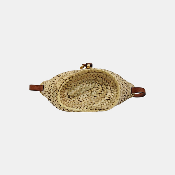 Special Material Shoulder Bag Beige