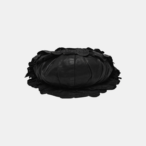 Calfskin Shoulder Bag Black