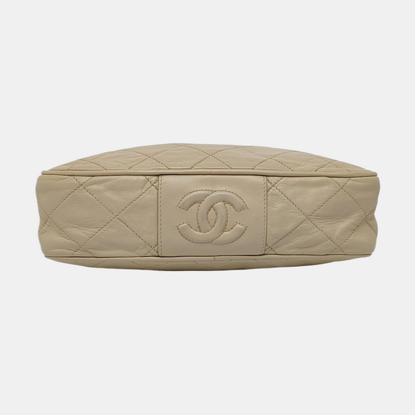 Quilted Lambskin Beige