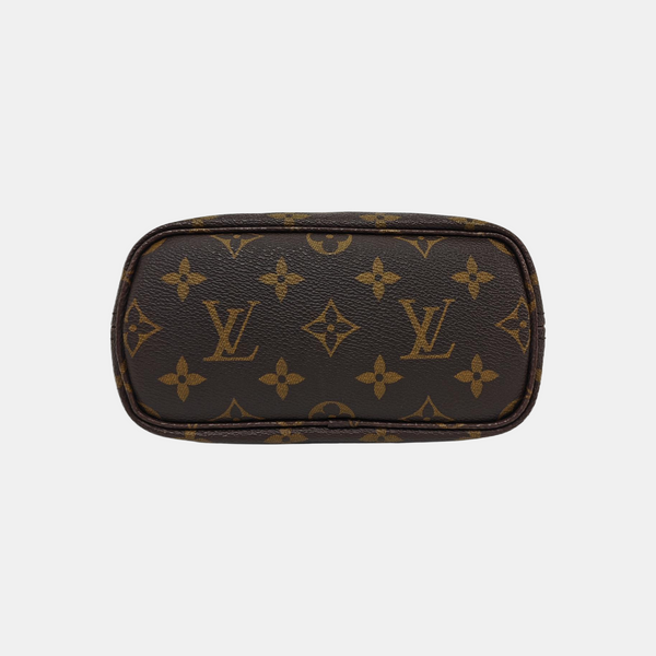 NEVERFULL BB Monogram Coated Canvas Brown