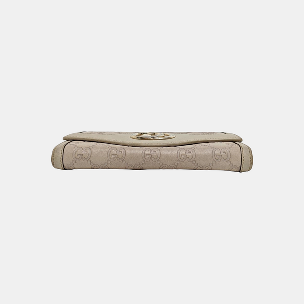 Calfskin Wallet White
