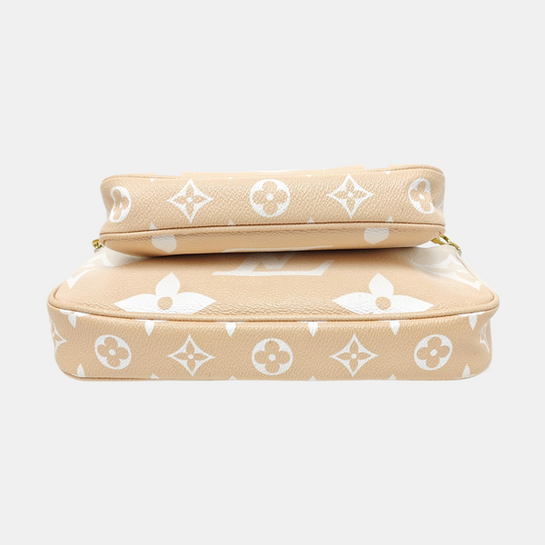 MULTI Monogram Coated Canvas Beige