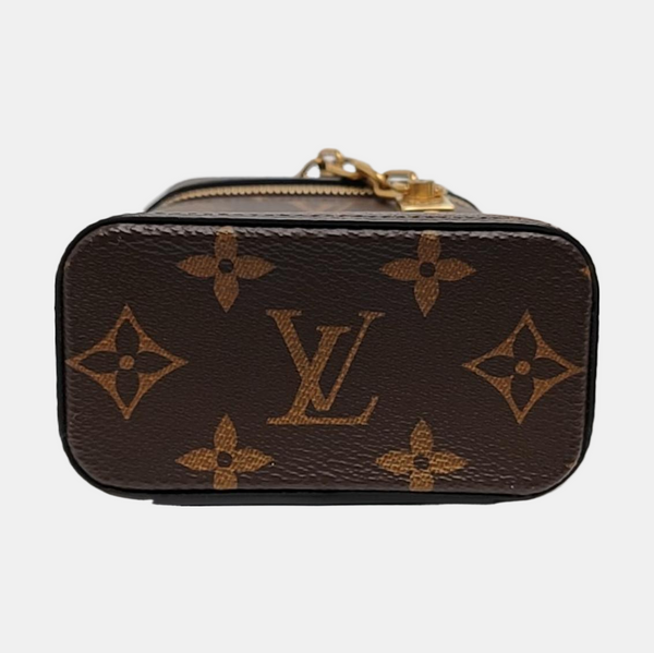 PHONE BOX Monogram Coated Canvas Brown