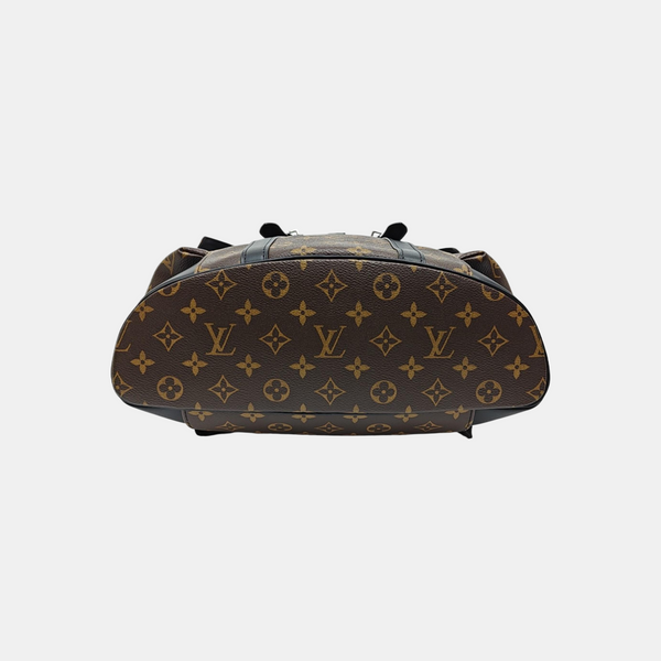 CHRISTOPHER PM Monogram Coated Canvas Brown