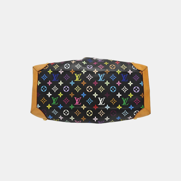 LV × TM URSULA Monogram Coated Canvas Black