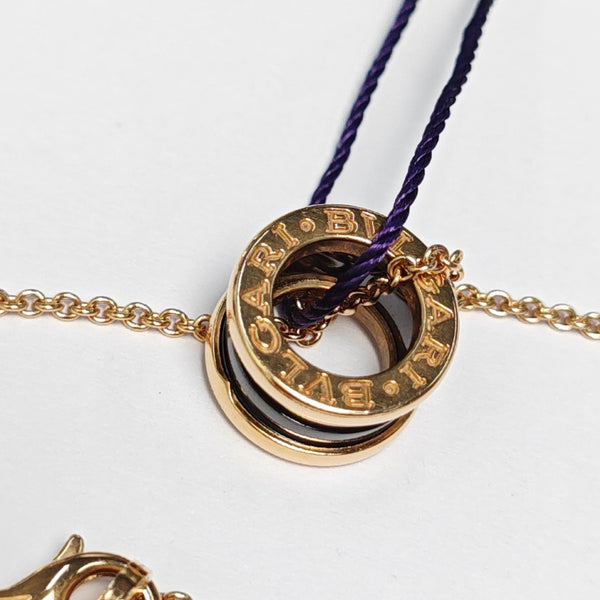 B.ZERO1 18k Rose Gold Necklace