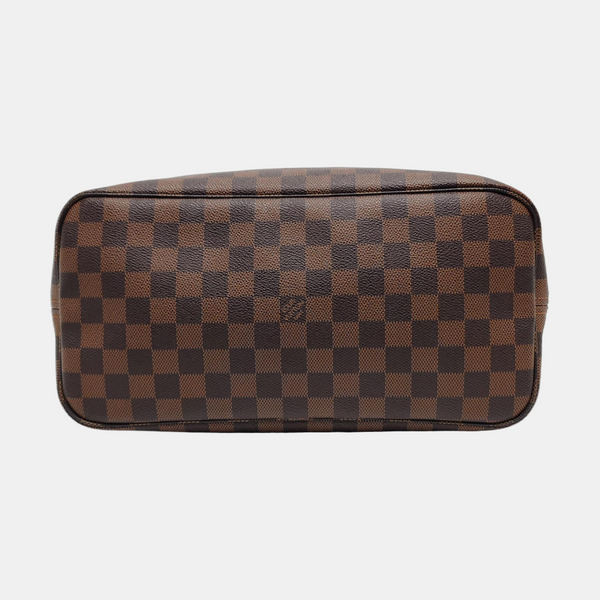 NEVERFULL MM Damier Ebene Coated Canvas Brown