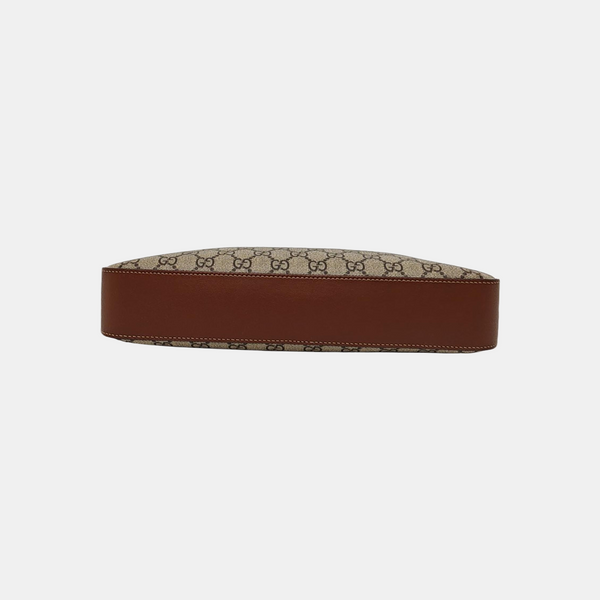 Padlock Medium Monogram Coated Canvas Brown