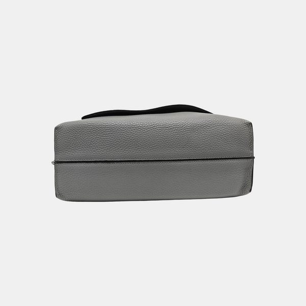 Calfskin Shoulder Bag Gray