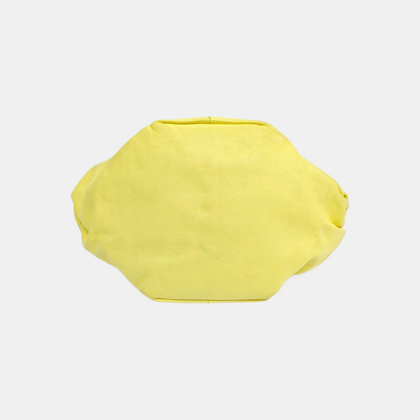 Double Knot Mini Calfskin Yellow