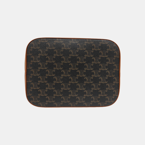 TRIOMPHE CANVAS Medium Coated Canvas Brown
