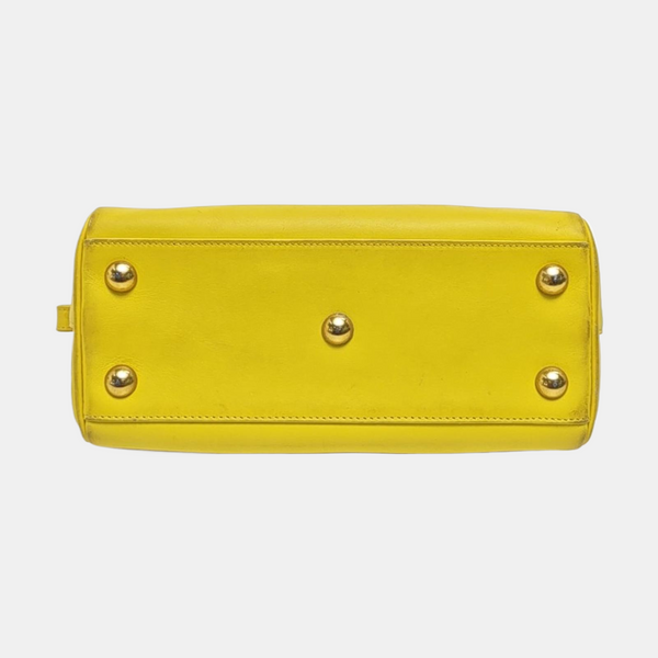 DUFFLE Calfskin Yellow