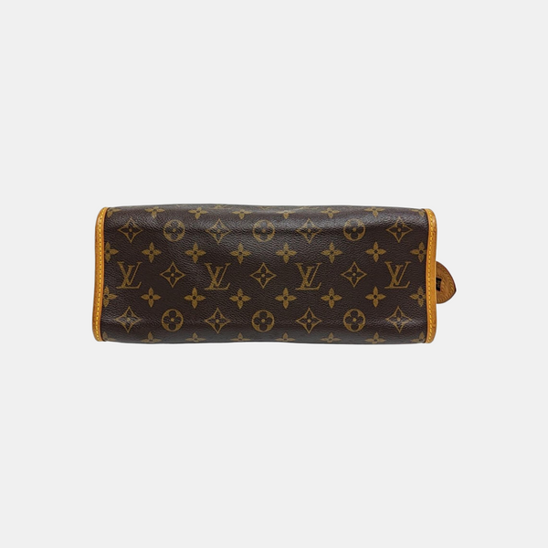 POPINCOURT Monogram Coated Canvas Brown