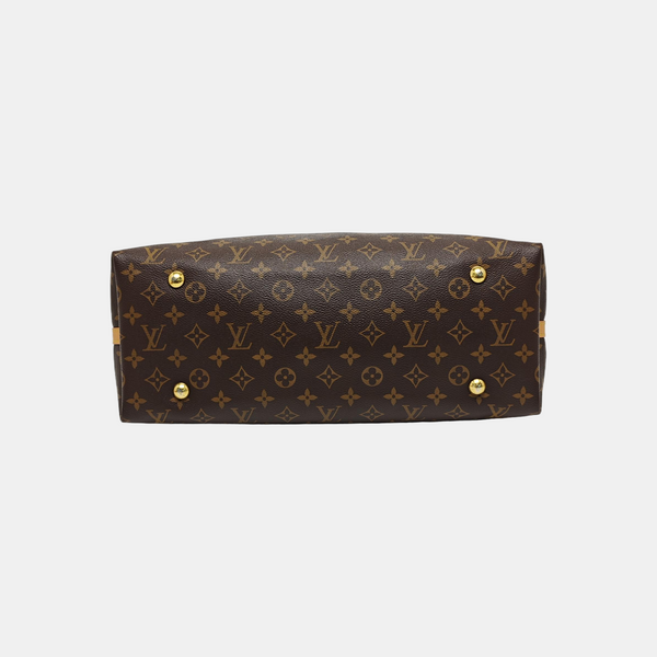 CARRYALL MM Monogram Coated Canvas Brown