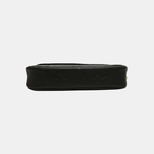 IVY Monogram Calfskin Black