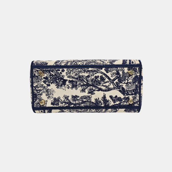 Lady D-Lite Medium Canvas Blue
