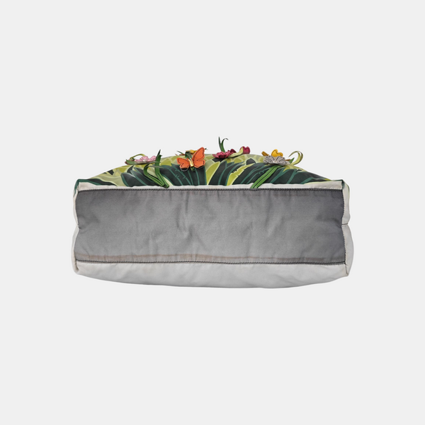 Nylon Top Handle Bag Multicolor