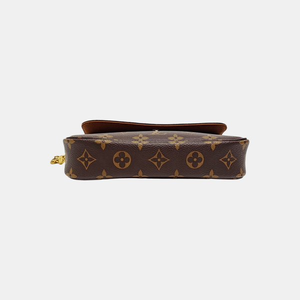 IVY Monogram Coated Canvas Brown