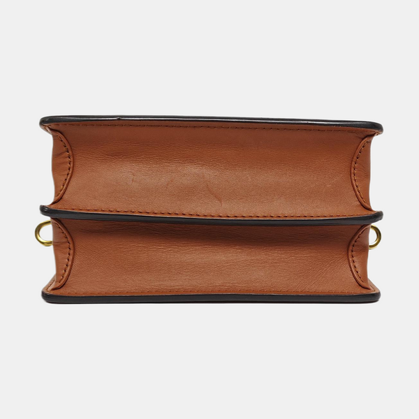 DAUPHINE Mini Monogram Coated Canvas Brown