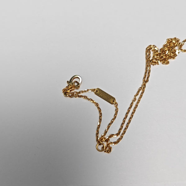 Vintage Alhambra 18k Gold Necklace