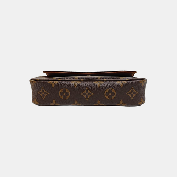 IVY Monogram Coated Canvas Brown