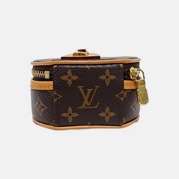 BOITE CHAPEAU Monogram Coated Canvas Brown