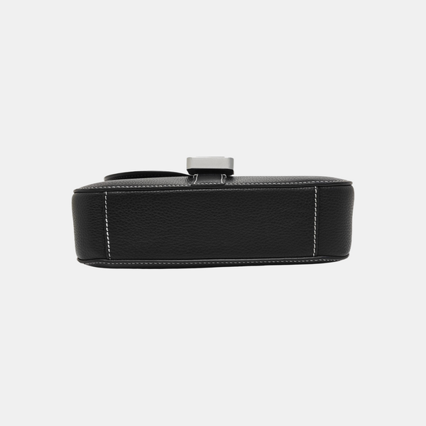 Saddle Small Calfskin Black