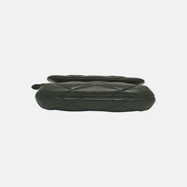 LE 57 Quilted Lambskin Green