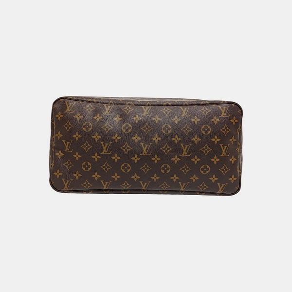 NEVERFULL GM Monogram Coated Canvas Brown