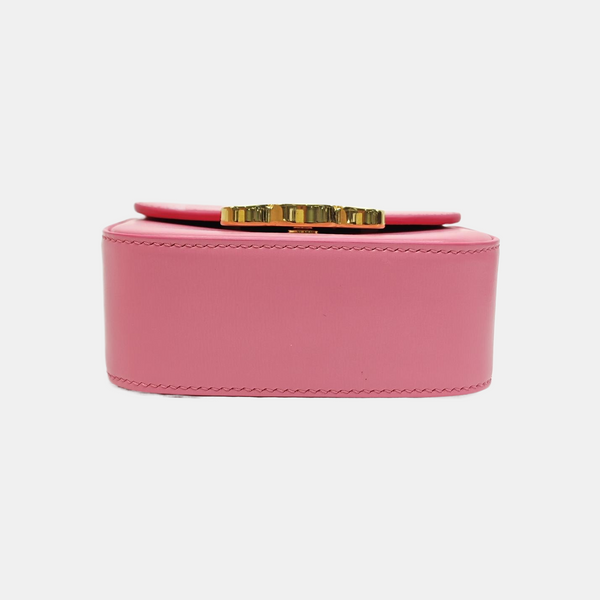 TRIOMPHE Mini Calfskin Red