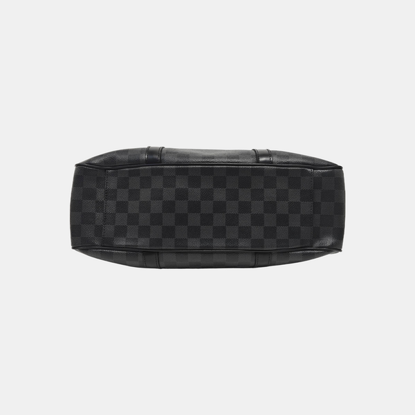 TADAO MM Damier Graphite Coated Canvas Gray