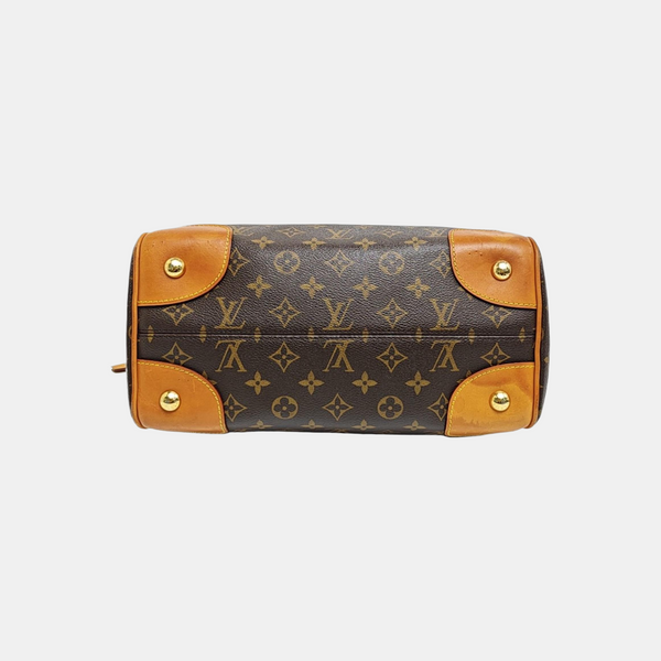 ESTRELA Monogram Coated Canvas Brown