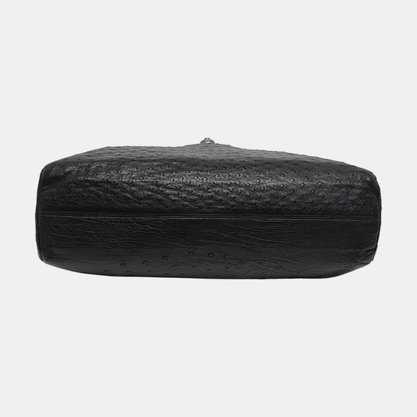 Capri Ostrich Black