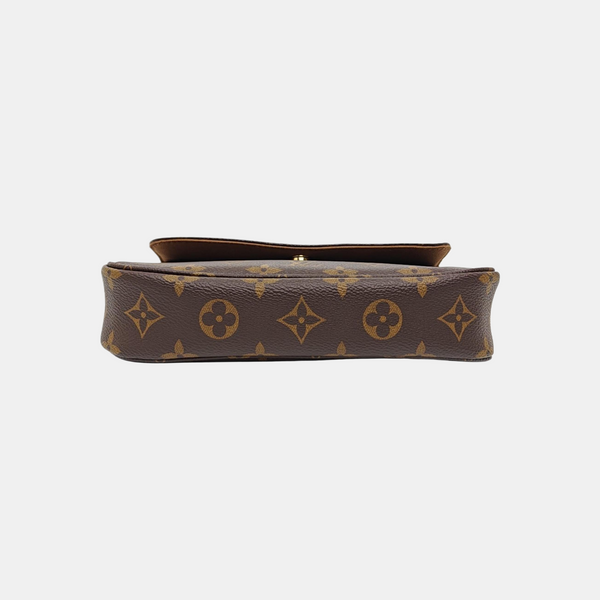IVY Monogram Coated Canvas Brown