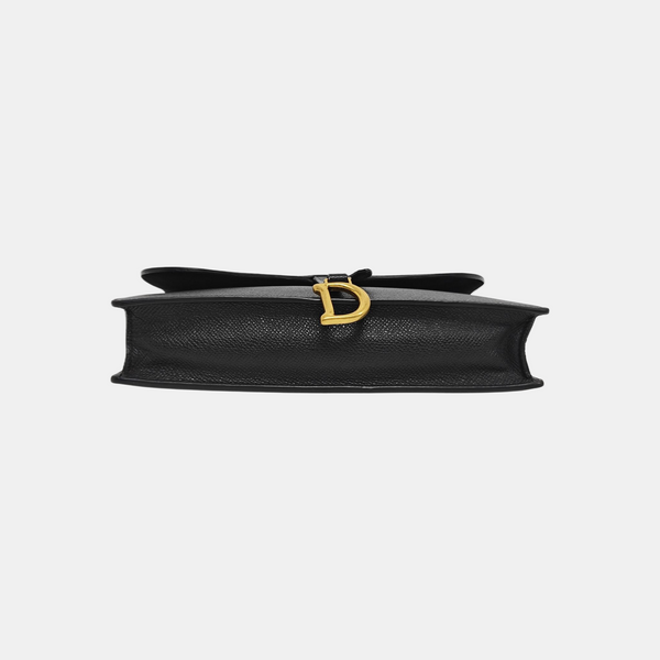Saddle Calfskin Black